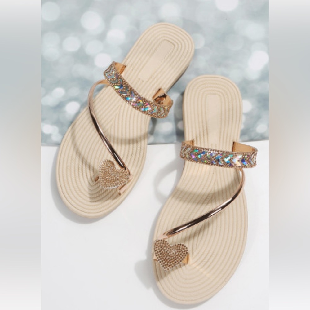 Heart of Hearts Slip on Sandals